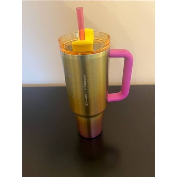 Starbucks+Stanley collaboration NWT 40 oz sunset haze - Picture 2 of 3